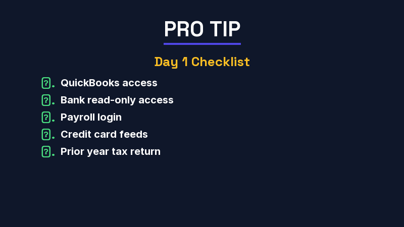 What to Expect in the First 90 Days of Outsourced Bookkeeping