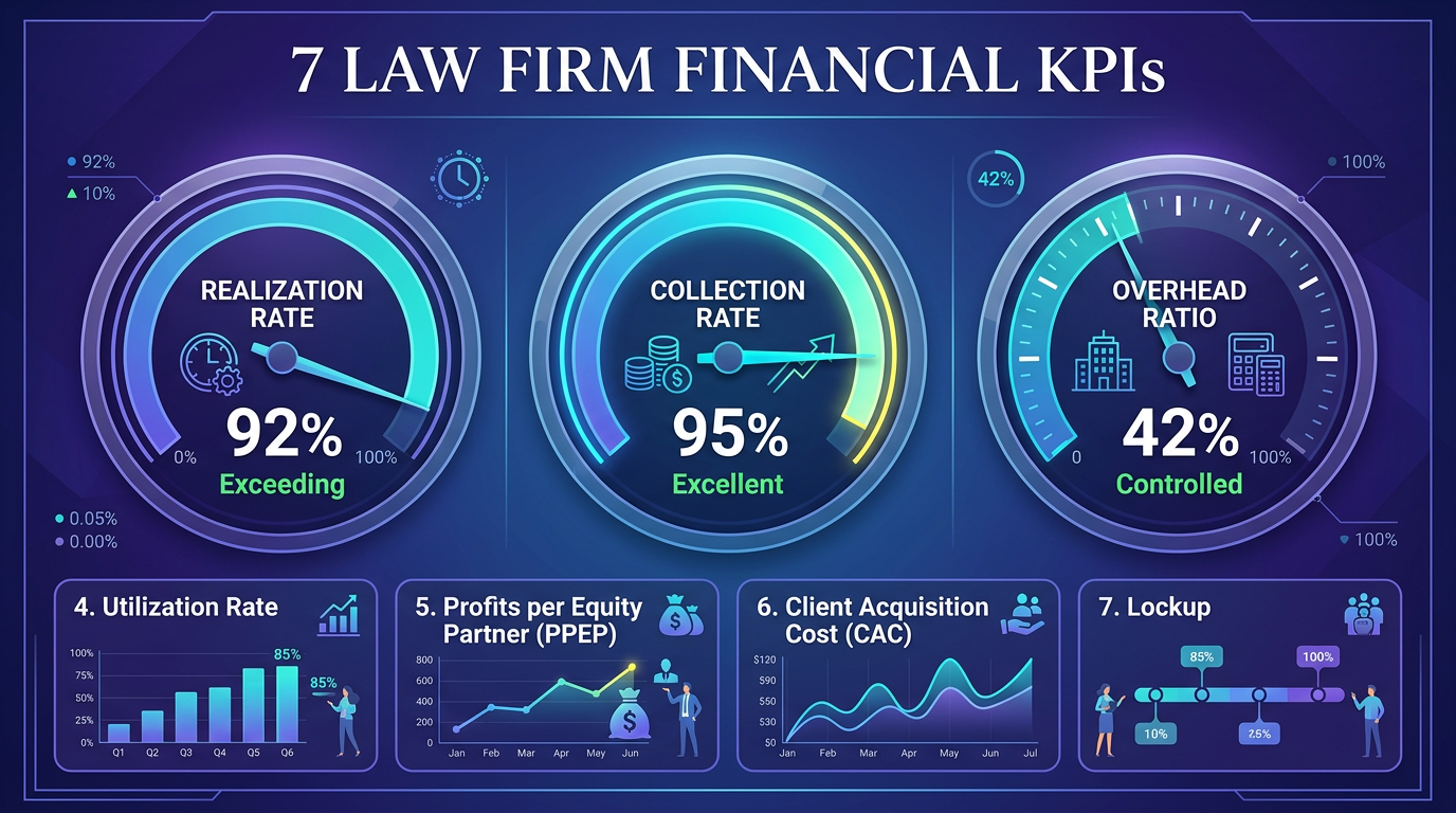 Pro tip: 7 Law Firm Financial KPIs