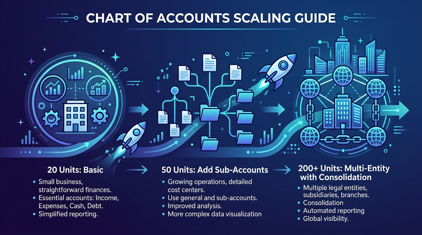 Pro tip: Chart of Accounts Scaling Guide