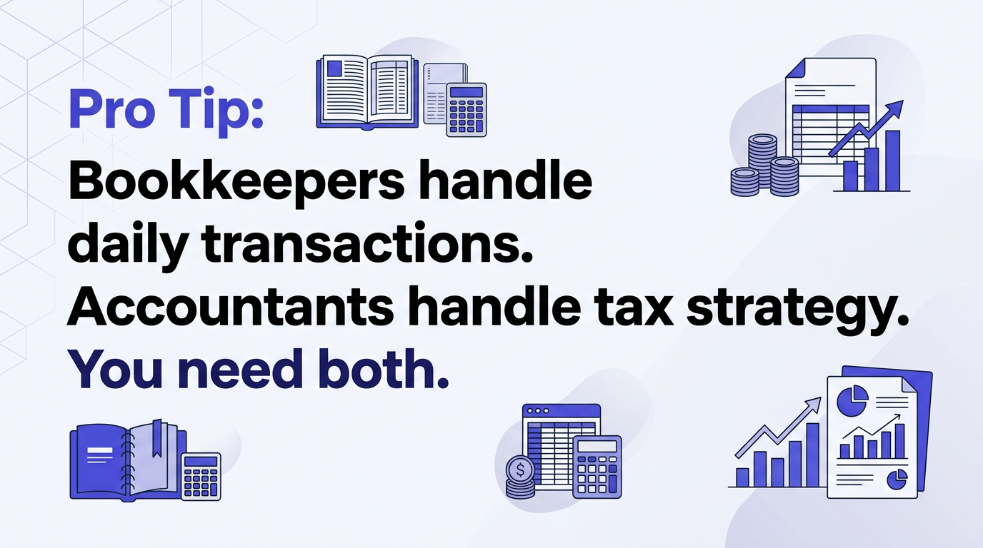 Pro tip: Seven warning signs you need to hire a bookkeeper for your business