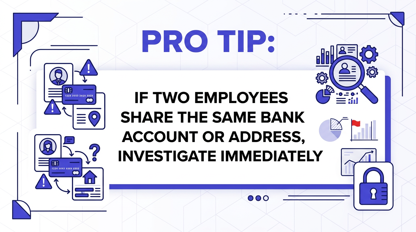 Pro tip: Risk factors that make your business vulnerable to ghost payroll fraud