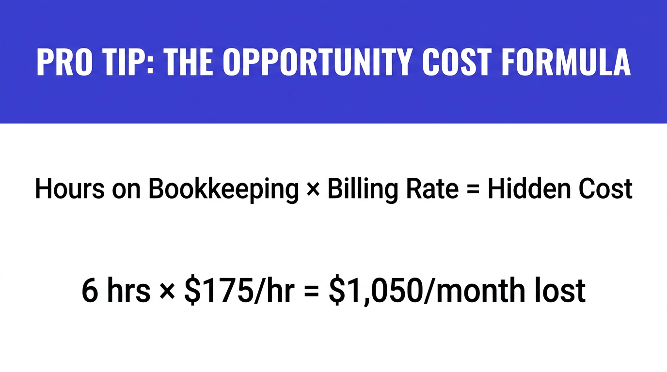 Pro tip: The opportunity cost formula