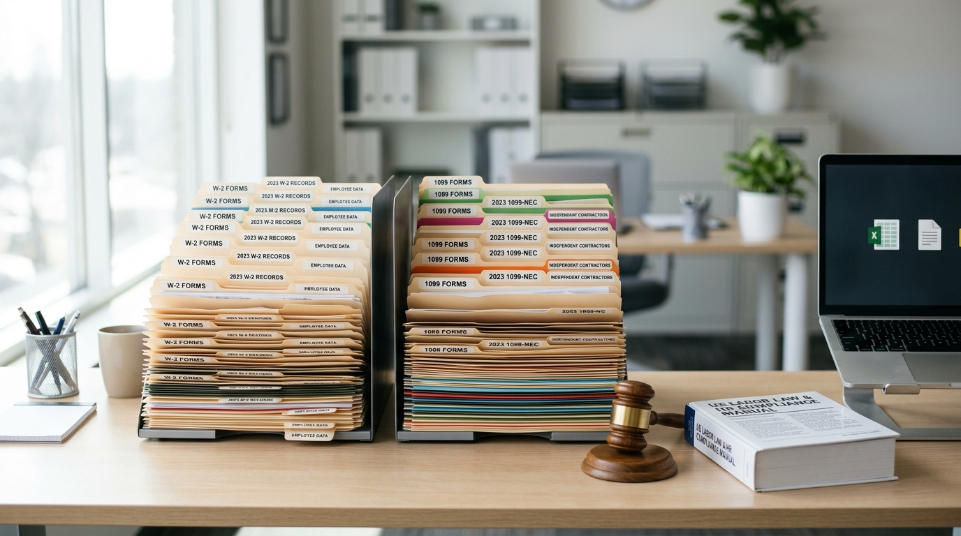 Contractor vs Employee Classification: IRS Rules for Construction Companies